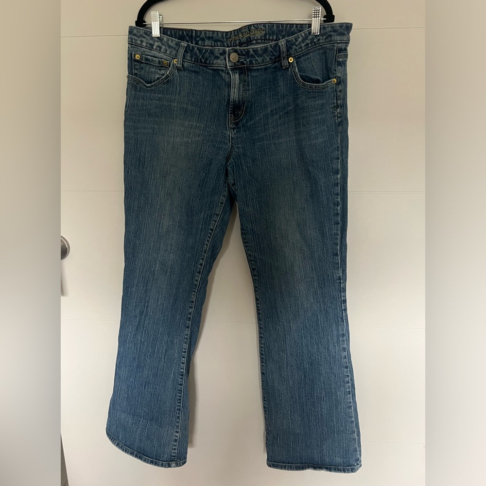 old tag american eagle hipster flare pants